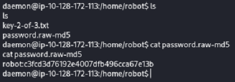 Şimdi bu raw passwordu md5 ile çözücez.